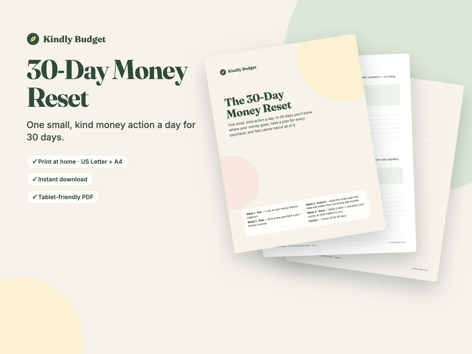 The 30-Day Money Reset