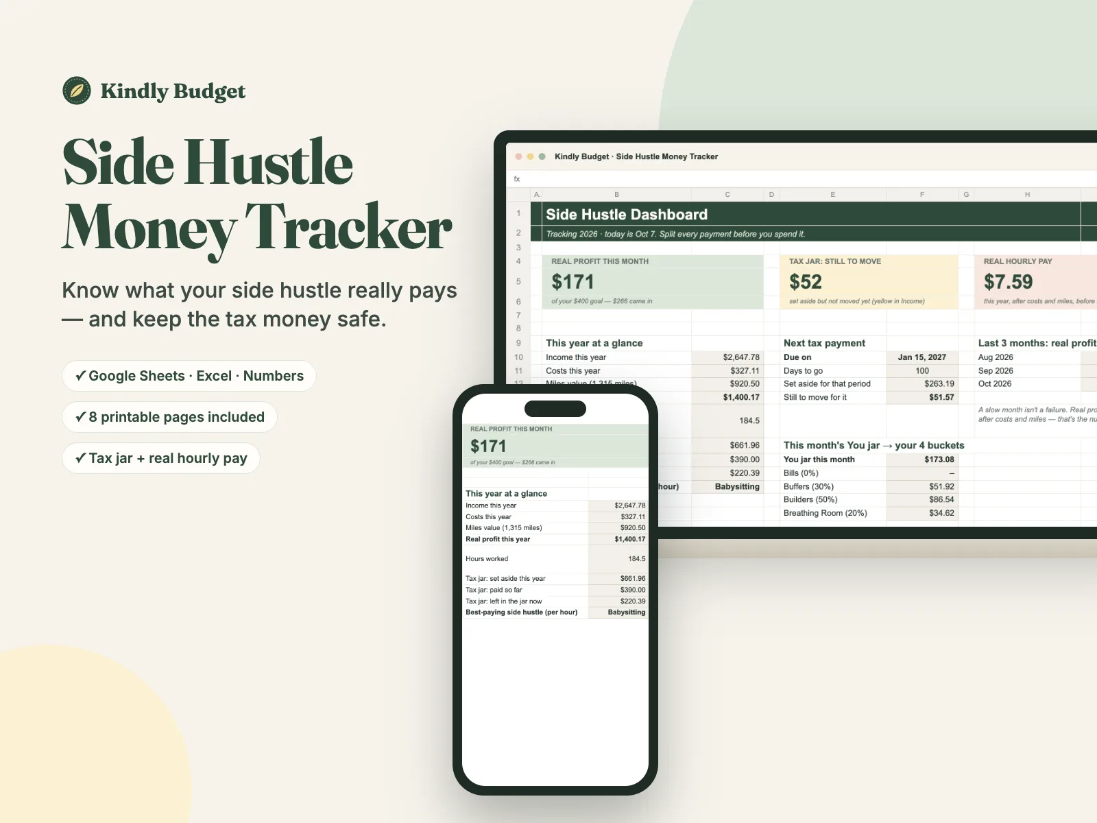 The Side Hustle Money Tracker